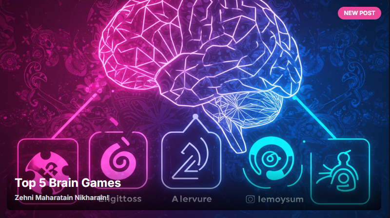 Faisalabad Ke Gamers Ke Liye Top 5 Brain-Training Games: Zehni Maharatain Kaise Nikharain?